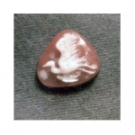 Stork. Agate. size 2.2 x 2.5cm
Cameo is carved on a colored stone
wrong shape.
