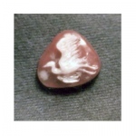 Stork. Agate. size 2.2 x 2.5cm
Cameo is carved on a colored stone
wrong shape.