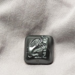 Handcarved intaglio,antique gems replica,
mythology image,Sphinks
Hematite stone, size 16 8 16mm