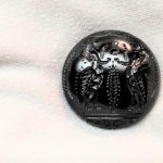 Handcarved intaglio.antique seals replica.
Onyx.  size 25mm diametr