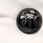 Handcarved intaglio.antique seals replica.
Onyx.  size 25mm diametr