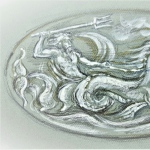 sketch for engraving replica of ancient intaglio.