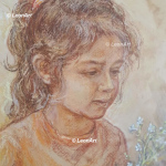 portrait of a girl
fragment
tinted paper,sunguine,pastel.