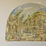 Jaffa corners.
watercolor,paper,acrylic.
size 48 * 35 cm