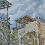 watercolor,acrylic,paper.
fragment